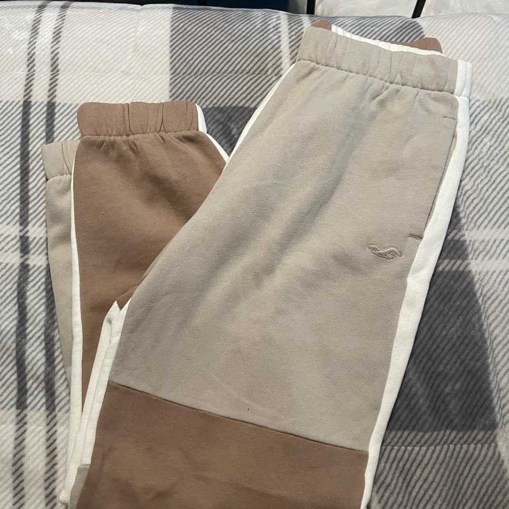 hollister high rise sweat pants